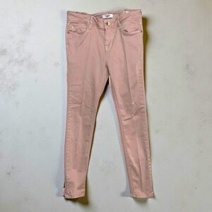 Kensie Light Beige Pink Jeans 27